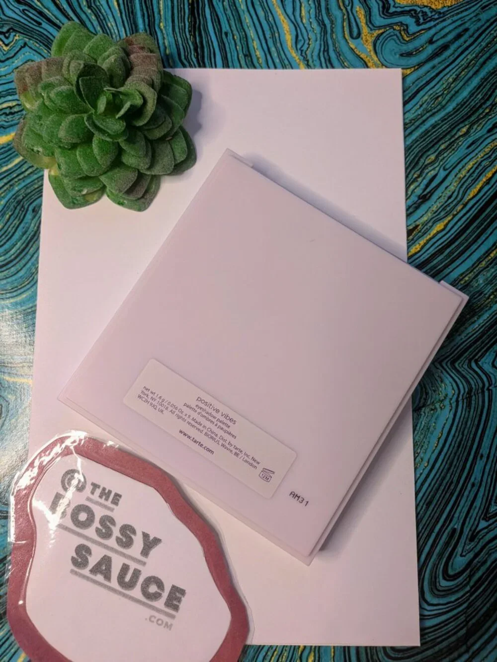 🌸 Tarte Positive Vibes 9 Pan Pink Nudes Eyeshadow Palette NIB